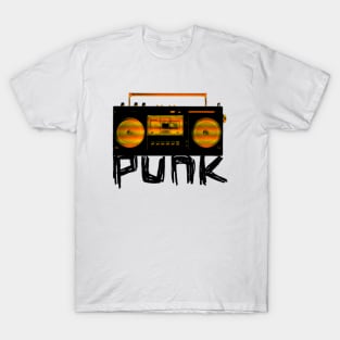 Music Vintage Punk Radio for Punk T-Shirt